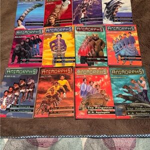 Vintage Animorphs Book Collection 1-12
